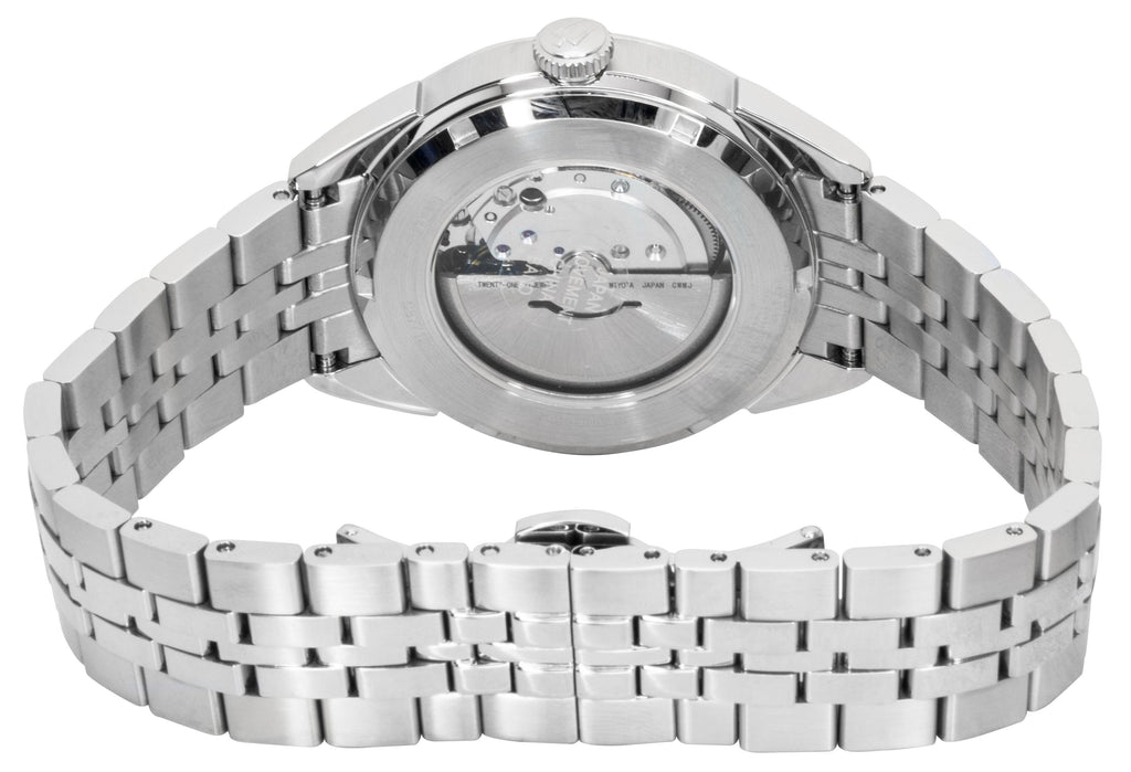 Bulova Sutton Stainless Steel Blue Dial Automatic 96B425 Men's Watch