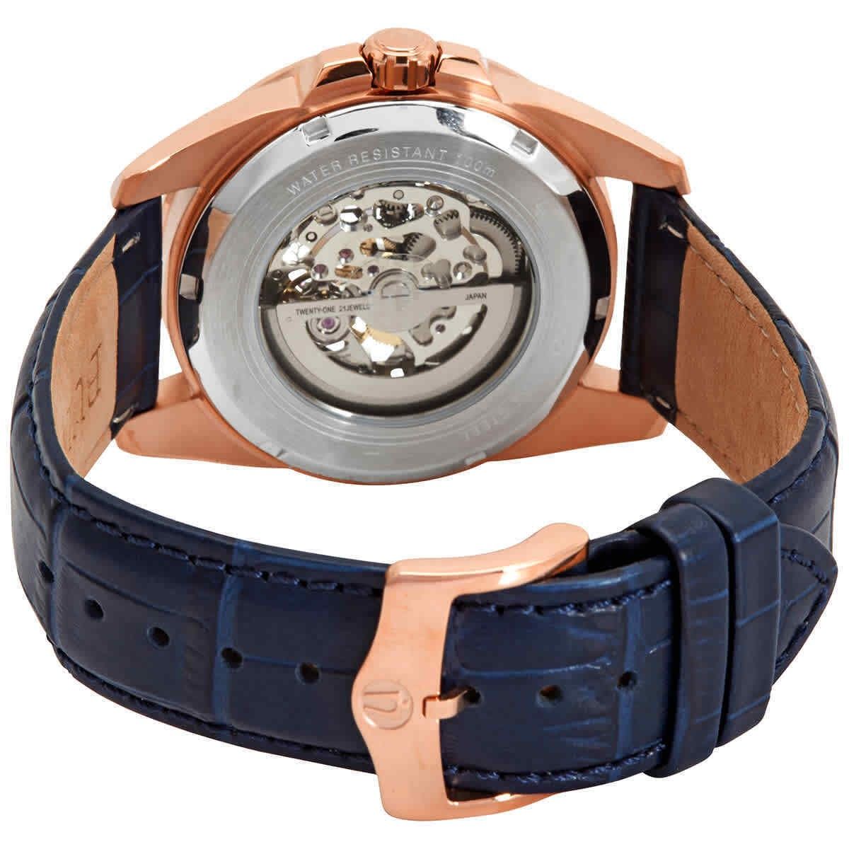 Bulova Sutton Automatic Skeleton Dial 97A161 100M Men's Watch
