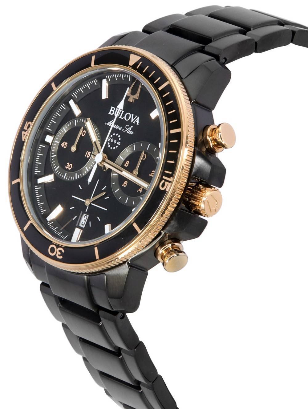 Bulova Marine Star Chronograph Quartz Diver's 98B302 200M Men's Watch