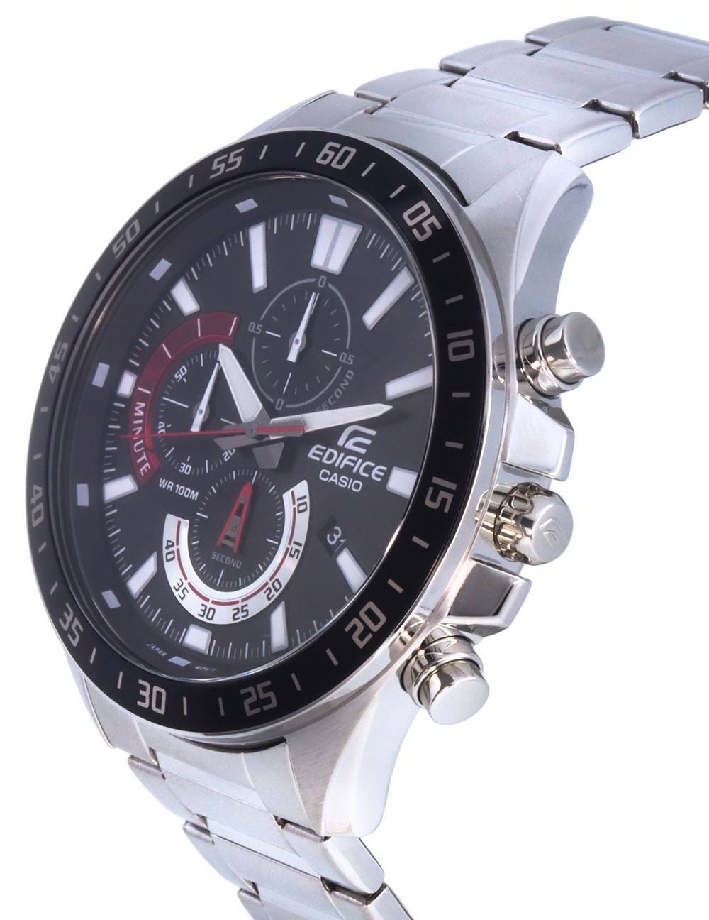 Casio Edifice Chronograph Analog Quartz EFV-620D-1A4V EFV620D-1A4 100M Men's Watch