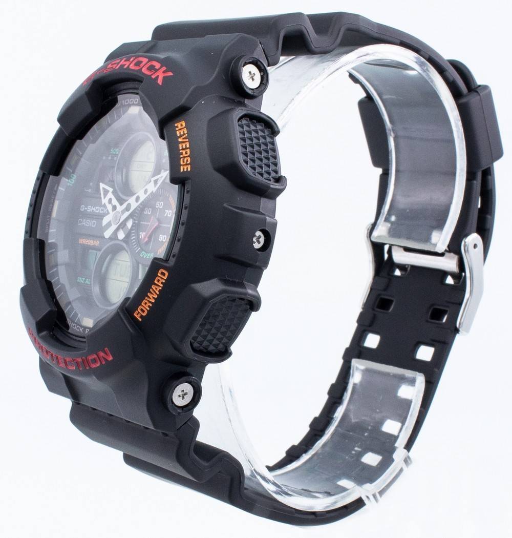 Casio G-Shock GA-140-1A4 Shock Resistance Quartz 200M Men's Watch