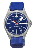 Hamilton Khaki Aviation Pilot Air-Glaciers Edition Textile Strap Blue Dial Automatic H64655941 100M Men's Watch