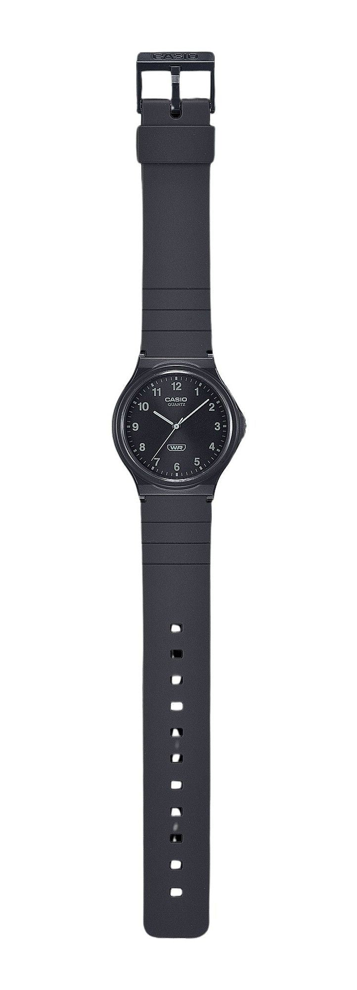 Casio POP Analog Bio Based Resin Strap Black Dial Quartz MQ-24B-1B Unisex Watch