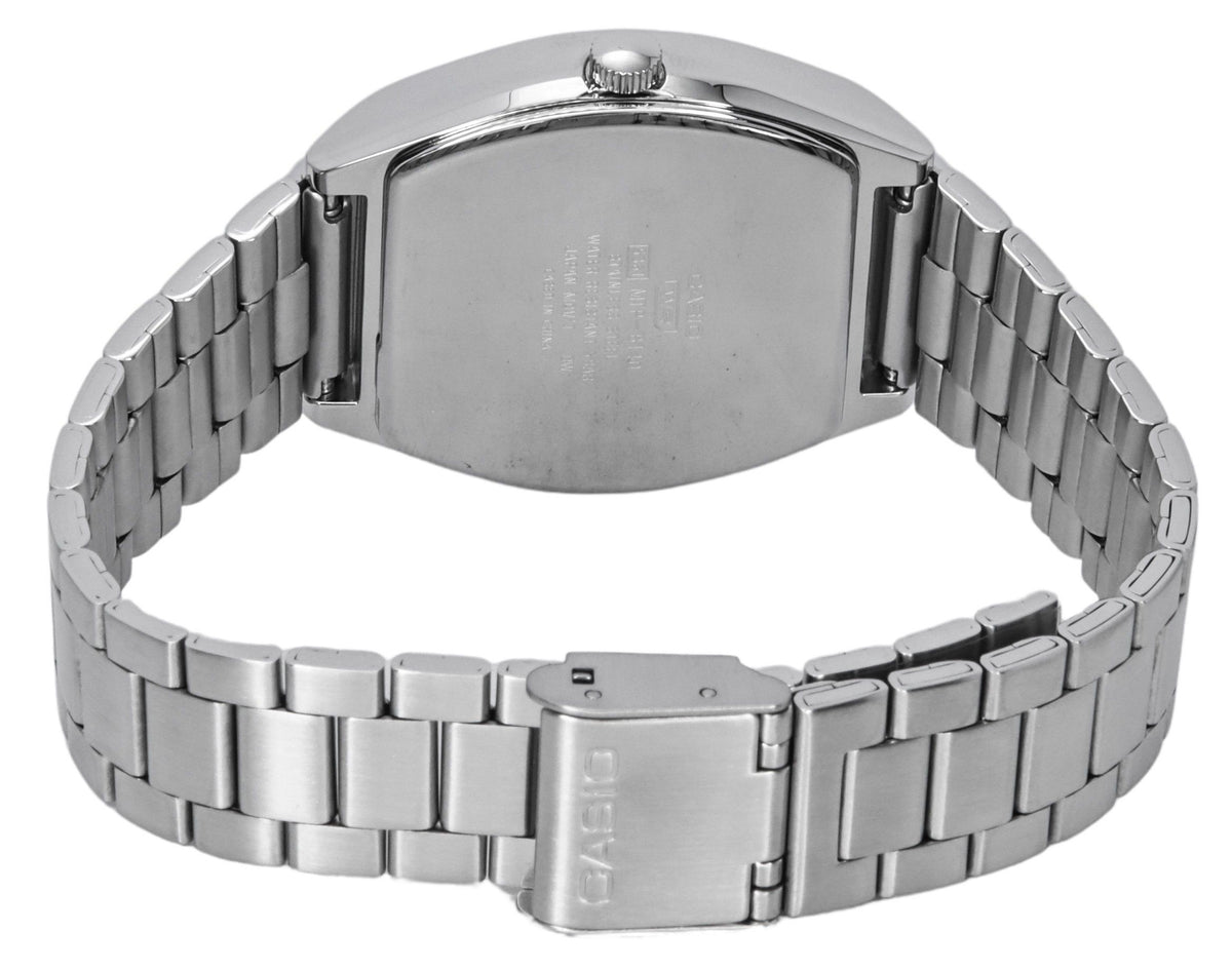 Casio Standard Analog Stainless Steel Black Dial Quartz MTP-B140D-1A Men's Watch