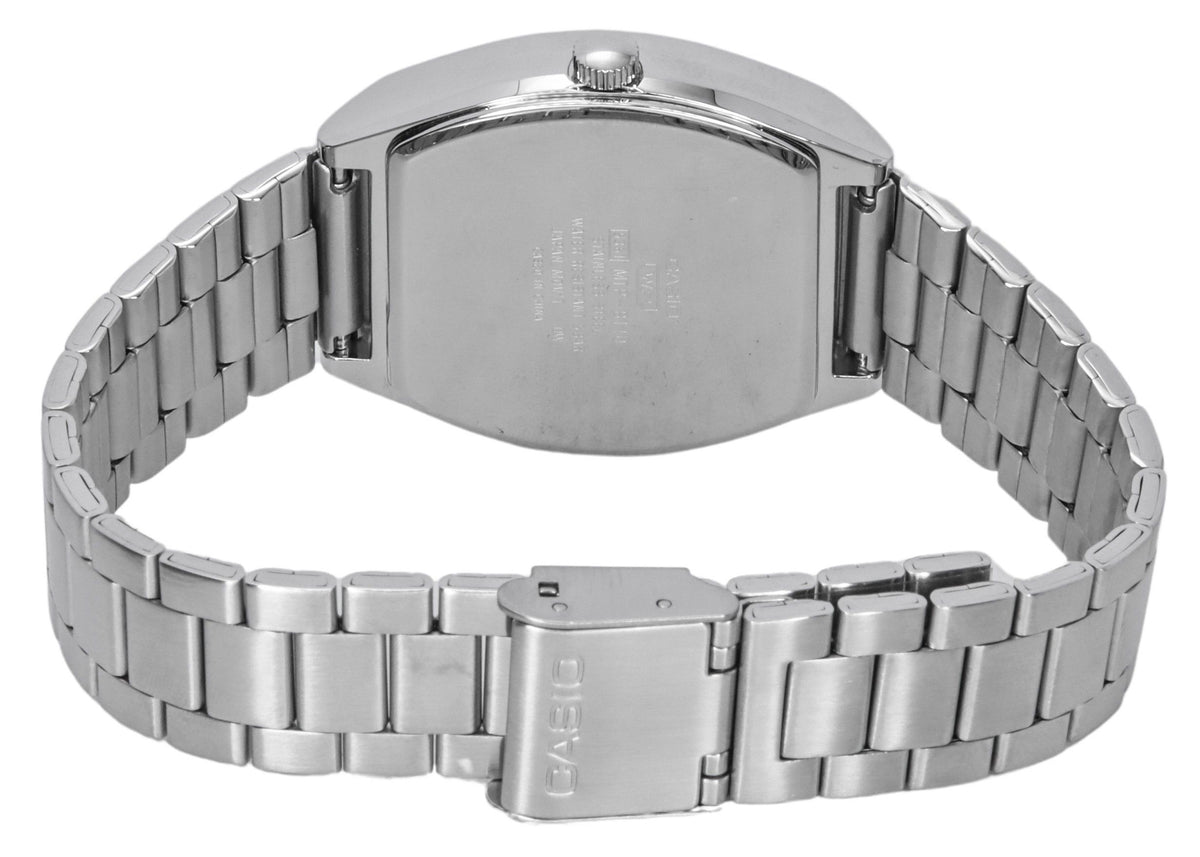 Casio Standard Analog Stainless Steel White Dial Quartz MTP-B140D-7A Men's Watch