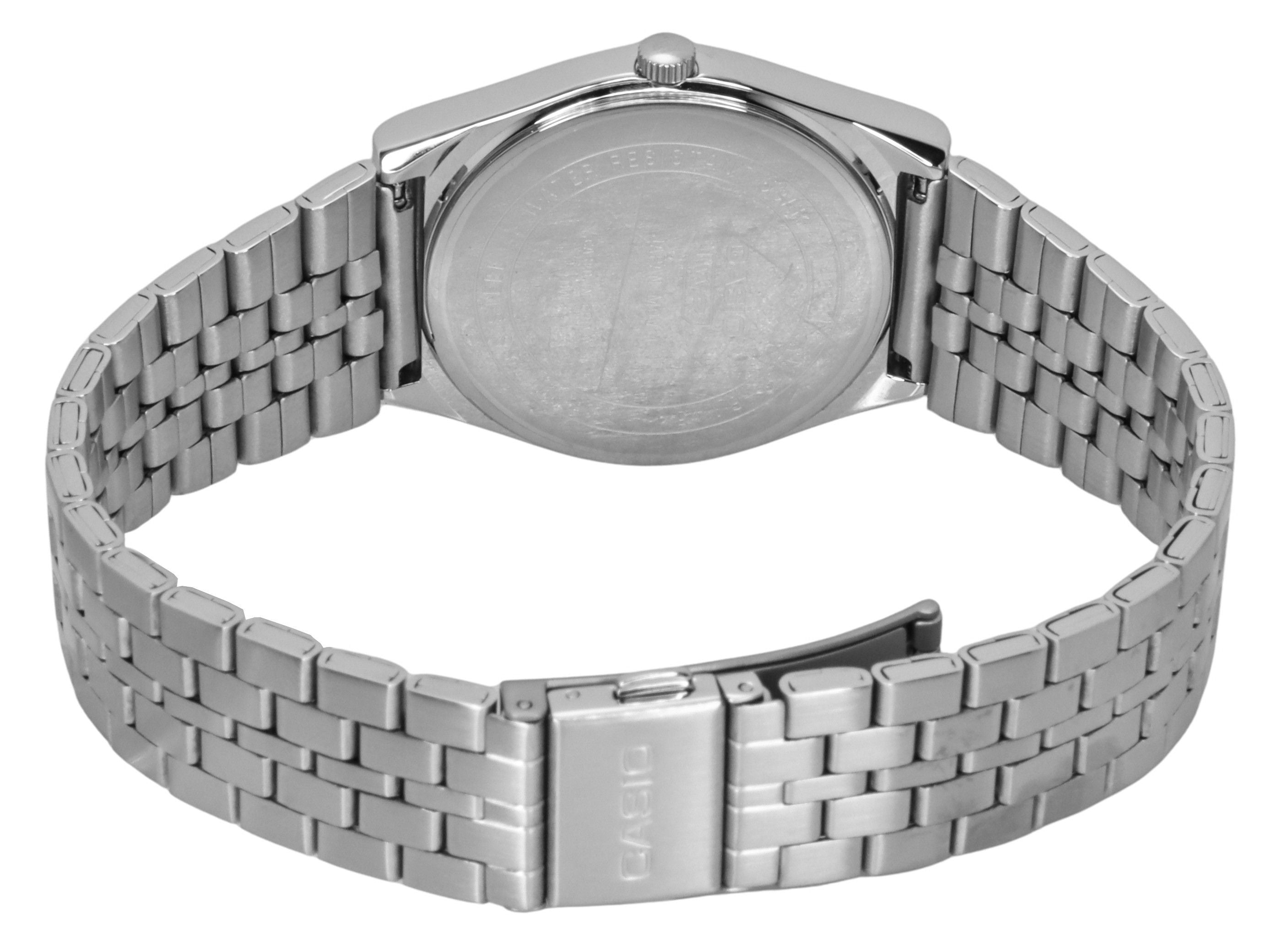 Casio Standard Analog Stainless Steel Blue Dial Quartz MTP-B145D-2A2 Men's Watch