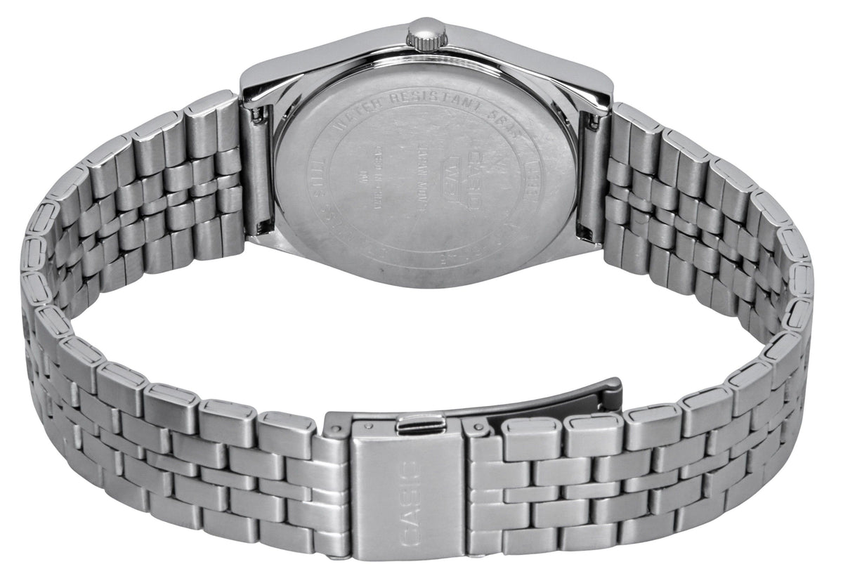 Casio Standard Analog Stainless Steel Red Dial Quartz MTP-B145D-4A2V Unisex Watch
