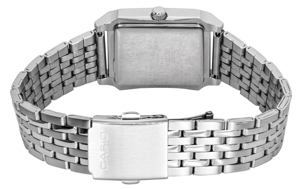 Casio Standard Analog Stainless Steel Black Dial Quartz MTP-B190D-1BV Men's Watch