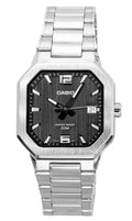 Casio Analog Stainless Steel Black Dial Quartz MTP-B195D-1AV Men's Watch