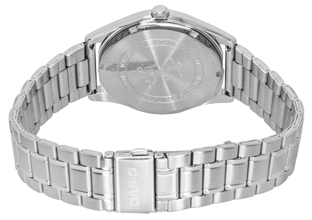 Casio Standard Analog Stainless Steel Navy Blue Dial Quartz MTP-B210D-2A2V Men's Watch