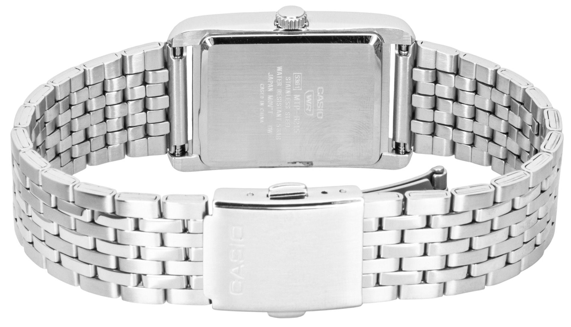 Casio Analog Stainless Steel Blue Dial Quartz MTP-B215D-2AV Men's Watch