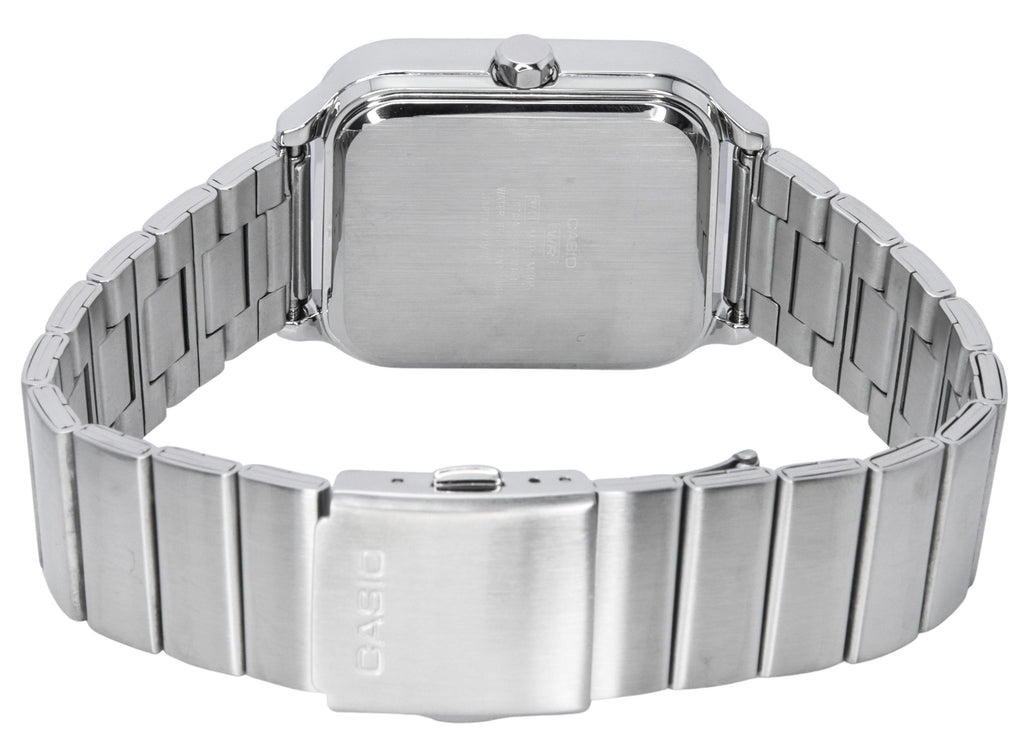 Casio Standard Analog Moon Phase Silver Dial Quartz MTP-M305D-7A Men's Watch