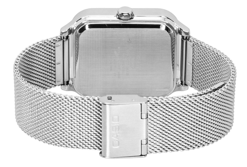 Casio Standard Analog Stainless Steel Grey Dial Quartz MTP-M306M-8AV Men's Watch