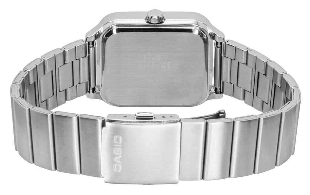Casio Standard Analog Stainless Steel Blue And White Dial Quartz MTP-M307D-2BV Men's Watch