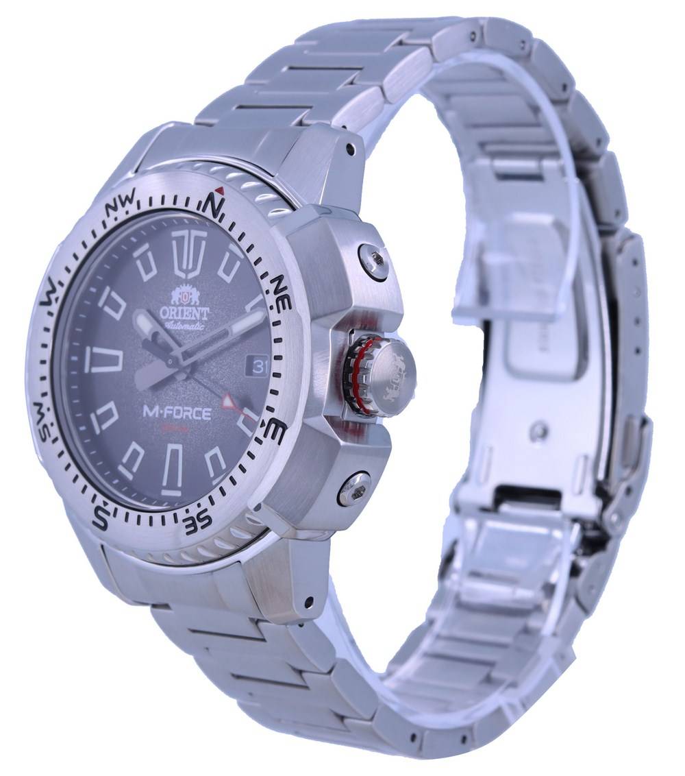 Orient M-Force Black Dial Automatic Diver's RA-AC0N01B10B 200M Men's Watch