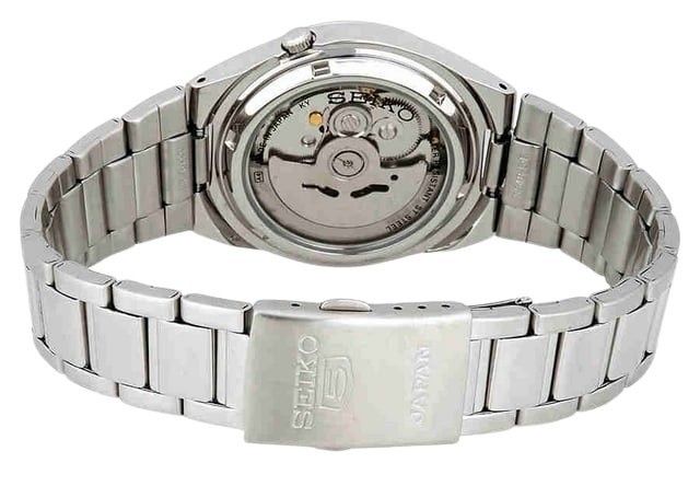 Seiko 5 Date-Day Stainless Steel Blue Dial 21 Jewels Automatic SNKC51J1 Men's Watch