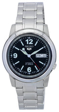 Seiko 5 Stainless Steel Black Dial Automatic SNKE63 SNKE63J1 SNKE63J Men's Watch