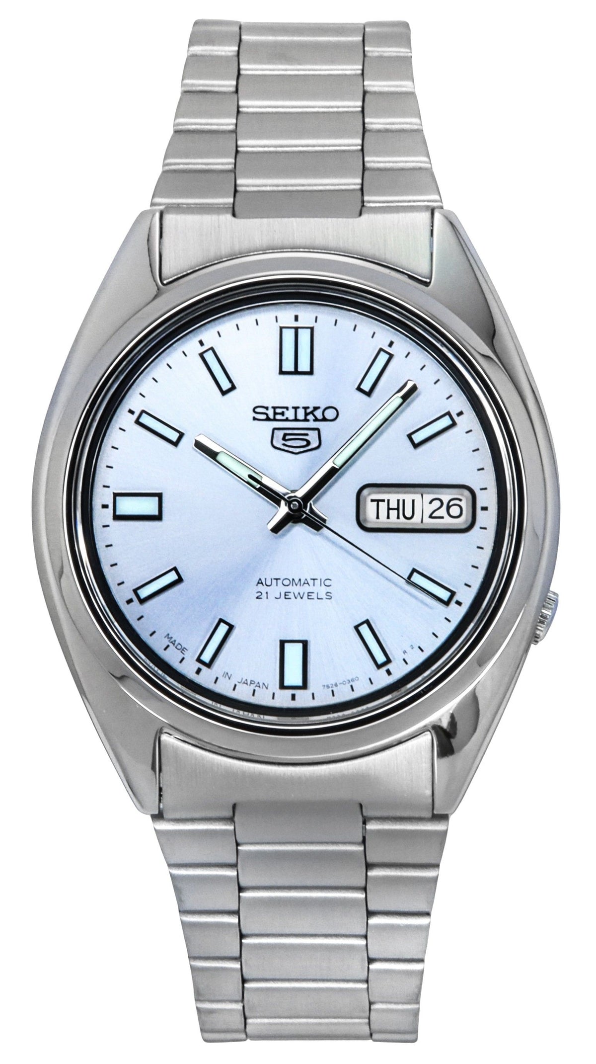 Seiko 5 Automatic Japan Made SNXS73 SNXS73J1 SNXS73J Men's Watch