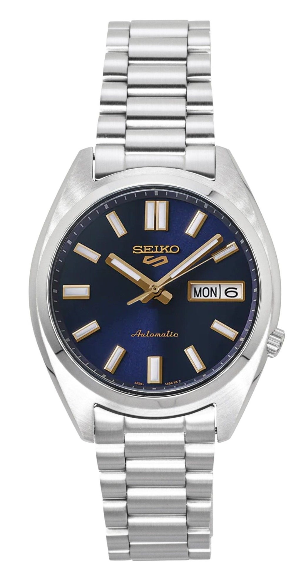 Seiko 5 Sports SNXS Stainless Steel Blue Dial Automatic SRPL55K1 100M Men's Watch
