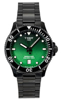 Tissot Seastar 1000 Stainless Steel Green Dial Quartz Diver's T120.410.33.091.00 300M Men's Watch