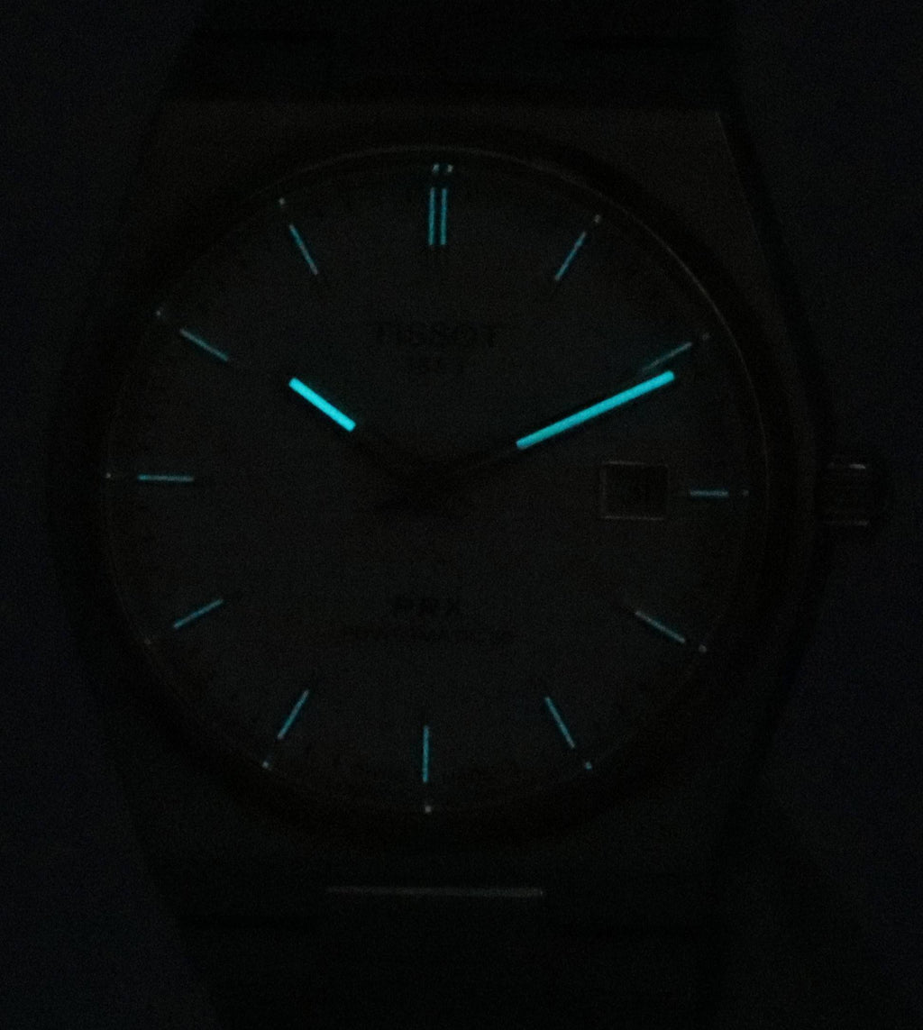 Tissot PRX T-Classic Powermatic 80 Silver Dial T137.407.21.031.00 T1374072103100 100M Men's Watch