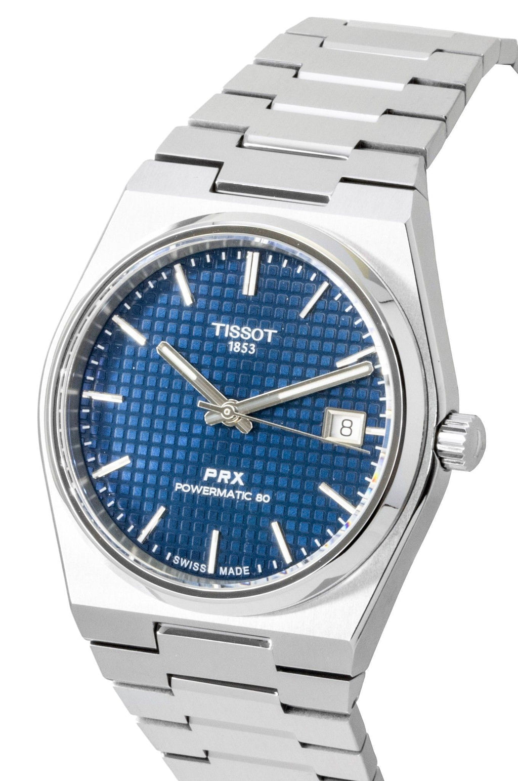 Tissot PRX Titanium Blue Dial Automatic T137.807.44.041.00 100M Men's Watch