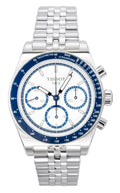 Tissot PR516 Chronograph Stainless Steel White Dial Automatic T149.462.11.011.00 100M Men's Watch
