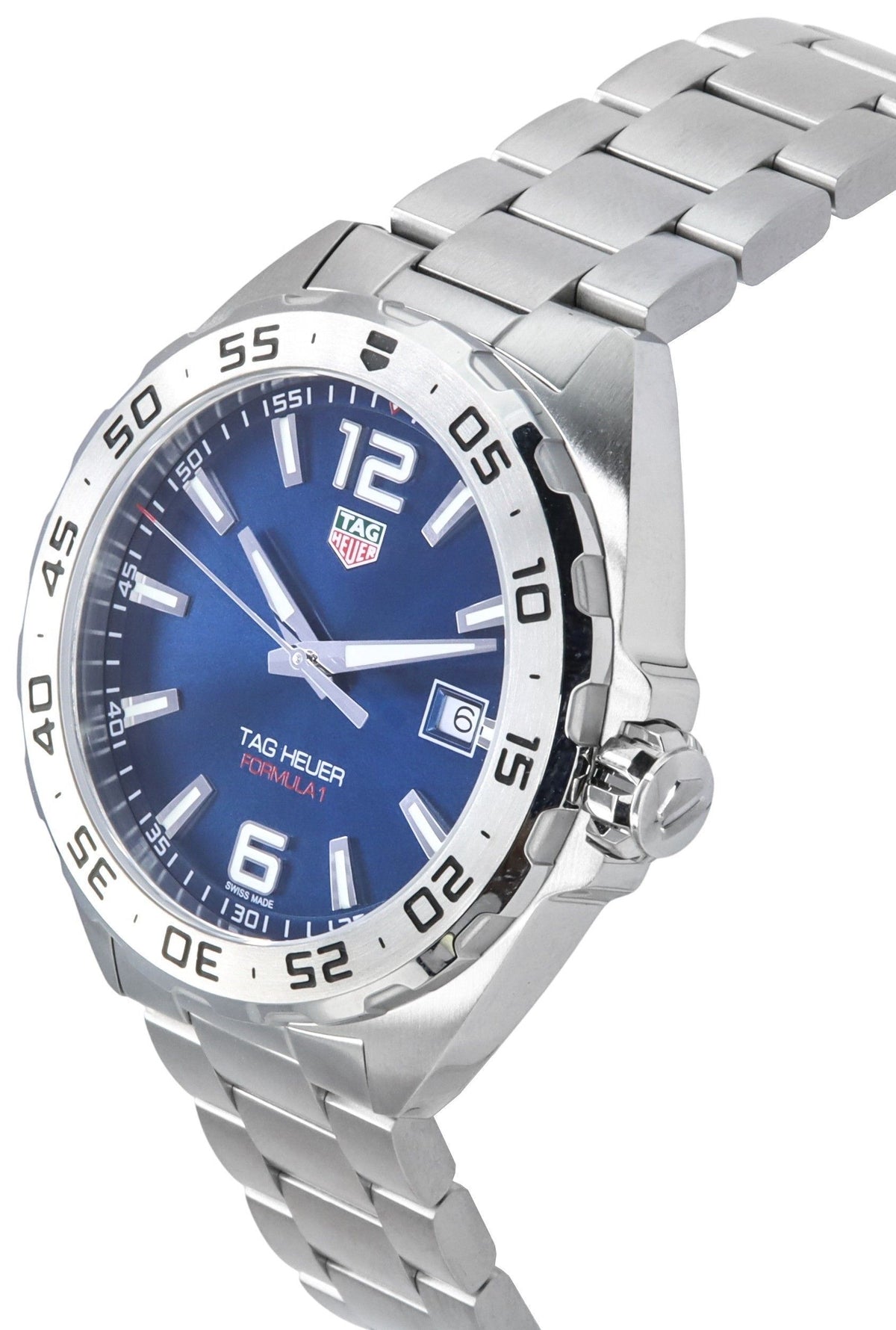 Tag Heuer Formula 1 Stainless Steel Blue Dial Quartz WAZ1118.BA0875 200M Men's Watch