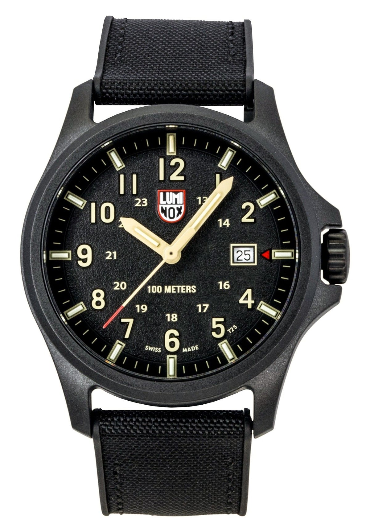 Luminox Atacama Field Rubber Strap Black Dial Quartz XL.1970.2 100M Men's Watch