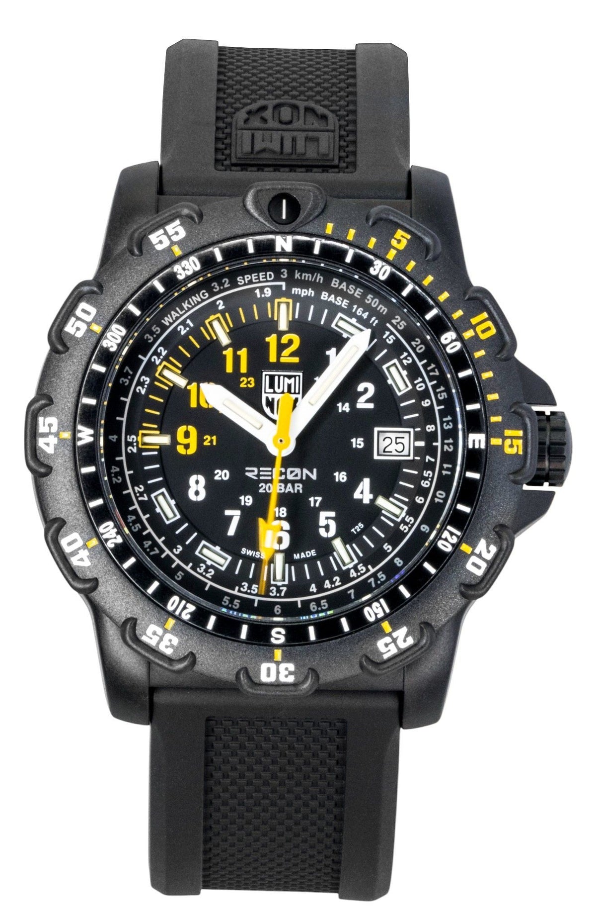 Luminox Atacama Field Rubber Strap Black Dial Quartz XL.8825.H.2 100M Men's Watch