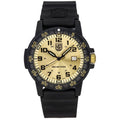 Luminox Sea Turtle Giant Plastic Strap Gold Dial Swiss Quartz XS.0325.GP 100M Men's Watch