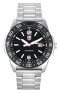 Luminox Pacific Diver Stainless Steel Black Dial Quartz XS.3122 200M Men's Watch