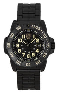 Luminox Navy SEAL 3500 Military Stainless Steel Black Dial Quartz Diver's XS.3510 200M Men's Watch