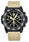 Luminox Navy Seal Chronograph Rubber Strap Black Dial Quartz Diver's XS.3590.NSF.2 200M Men's Watch